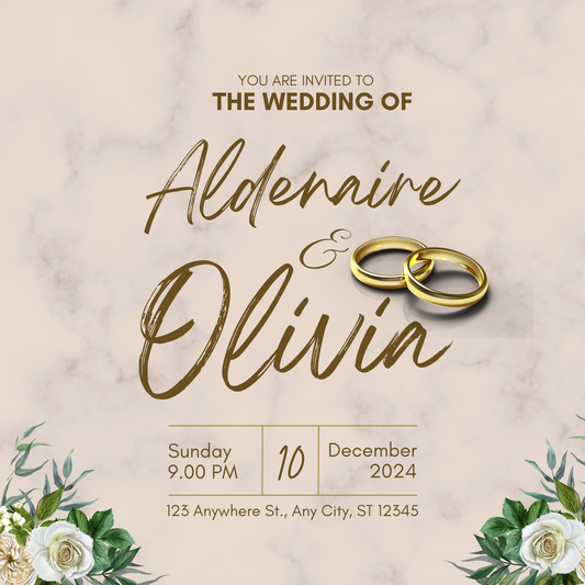 Wedding invitation